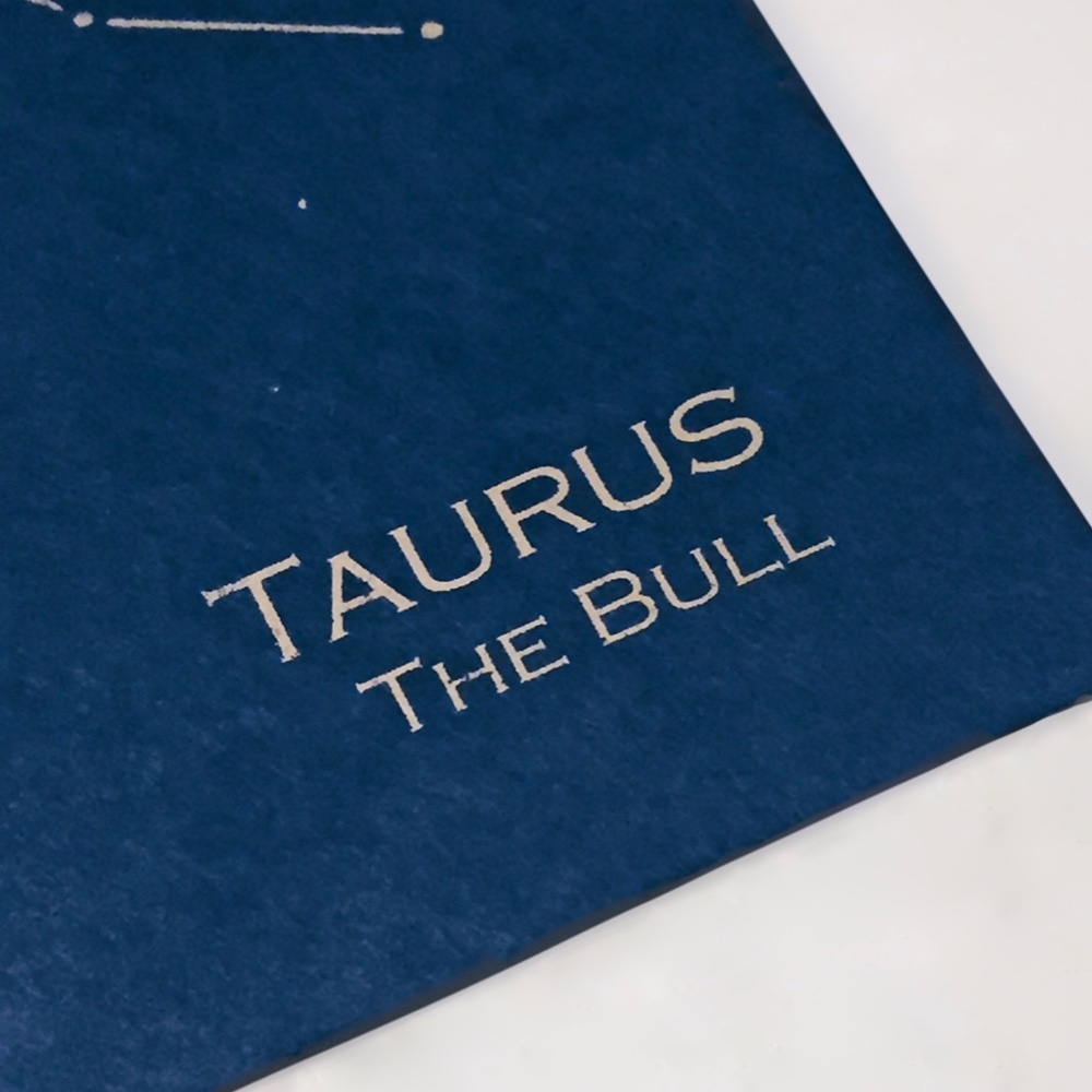 Taurus Constellation Zodiac Wall Art / Gold Foil - Picture 3 of 3
